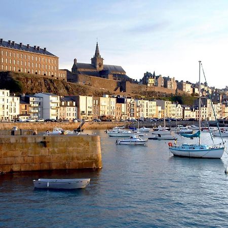 Appartement Villa Chausey, Vue Sur Le Port 그랑빌 외부 사진